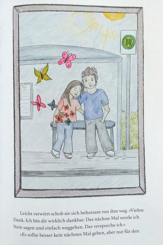 Öko Kinderbuch Lily Bowers - Buchausschnitt