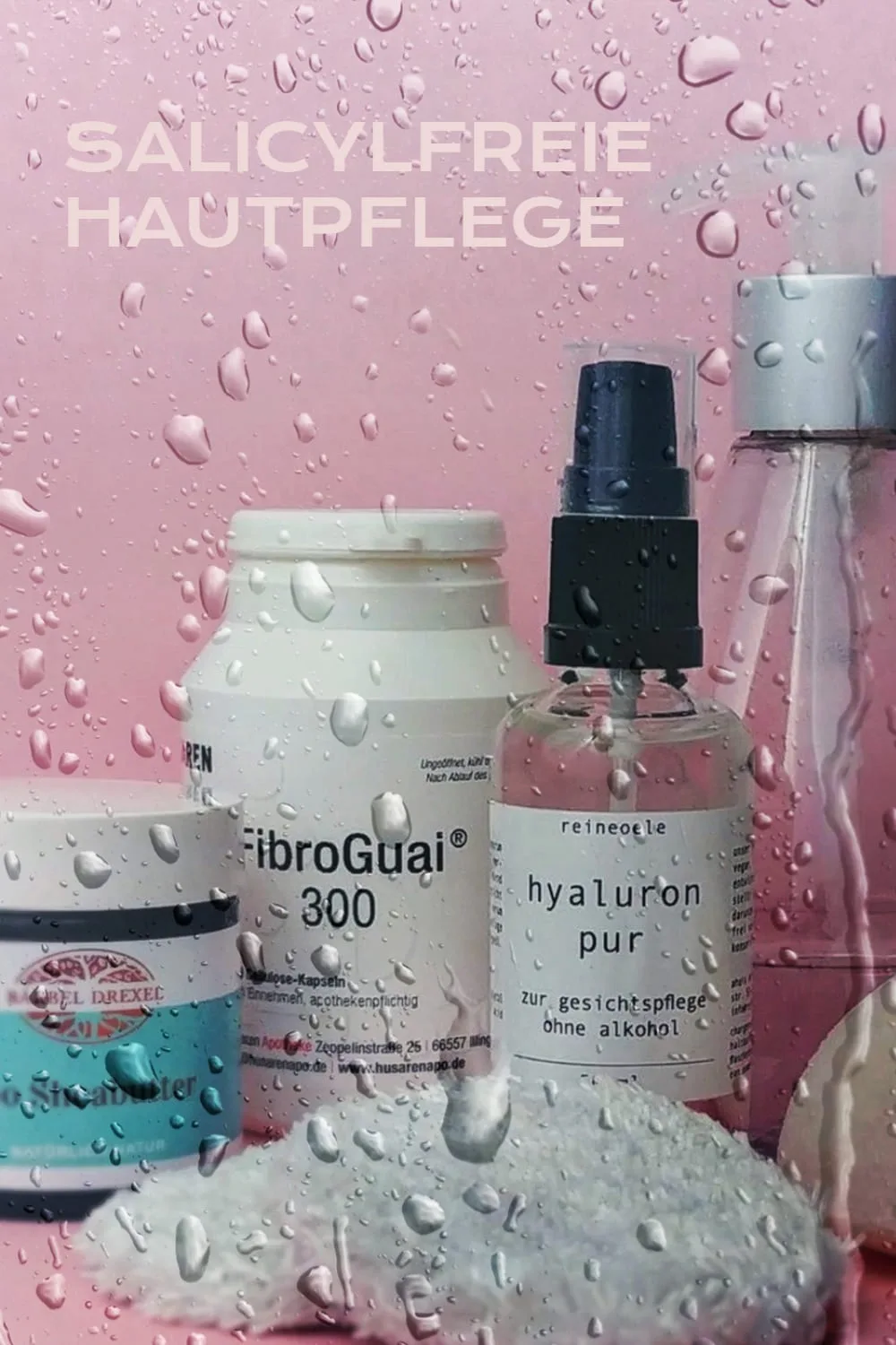 Gesichtspflege bei Guaifenesin - Produkte ohne Salicylsäure