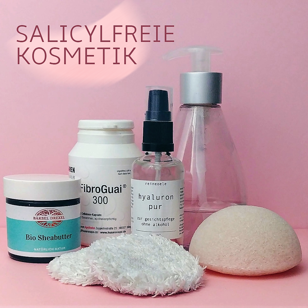 Salicylfreie Kosmetik • Minimalismus bei Guaifenesin Therapie